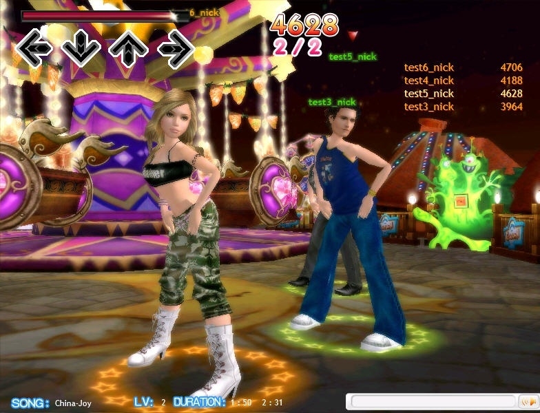 Скриншот из игры DANCE! Online под номером 12