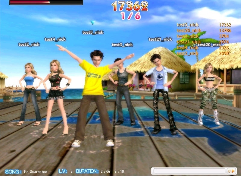Скриншот из игры DANCE! Online под номером 17