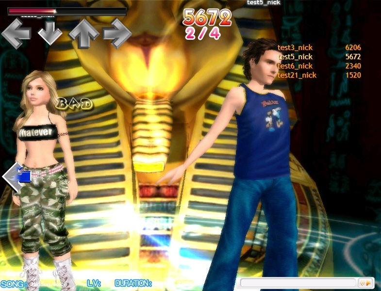 Скриншот из игры DANCE! Online под номером 18