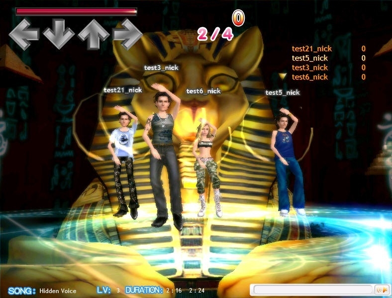 Скриншот из игры DANCE! Online под номером 2