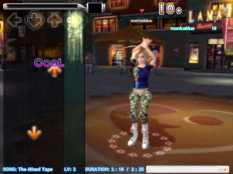 Скриншот из игры DANCE! Online под номером 28