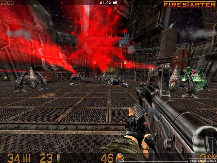 Скриншот из игры FireStarter под номером 24