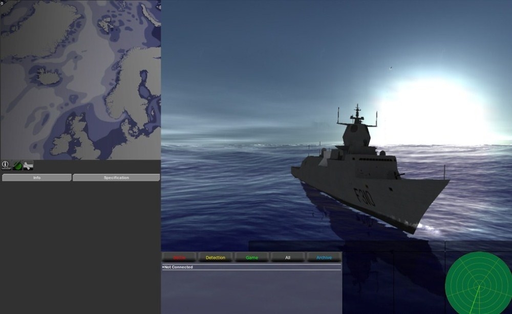 Скриншот из игры Naval War: Arctic Circle под номером 1
