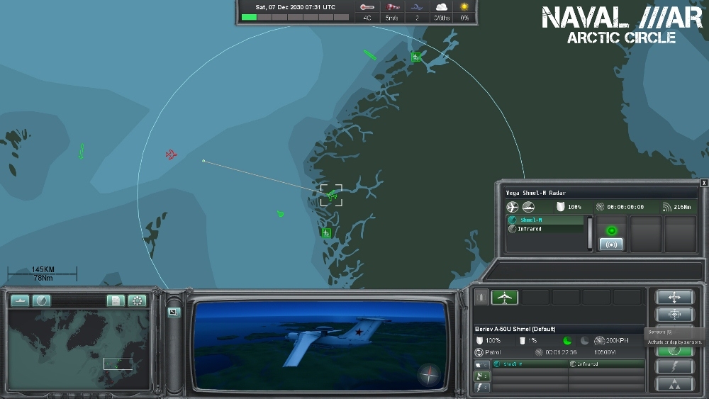 Скриншот из игры Naval War: Arctic Circle под номером 22
