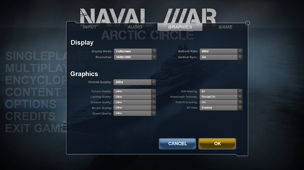 Скриншот из игры Naval War: Arctic Circle под номером 24
