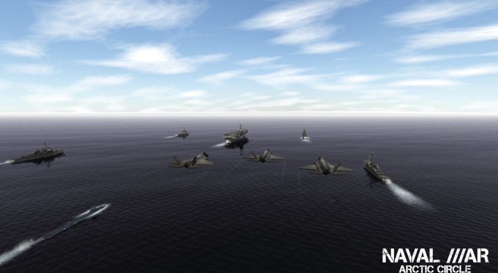 Скриншот из игры Naval War: Arctic Circle под номером 25
