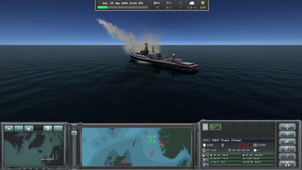 Скриншот из игры Naval War: Arctic Circle под номером 28