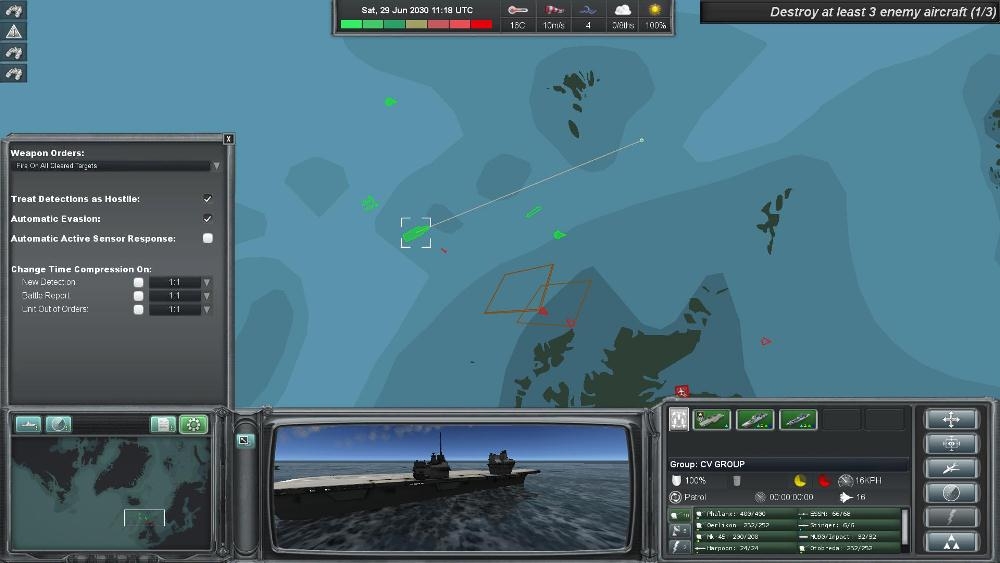Скриншот из игры Naval War: Arctic Circle под номером 30