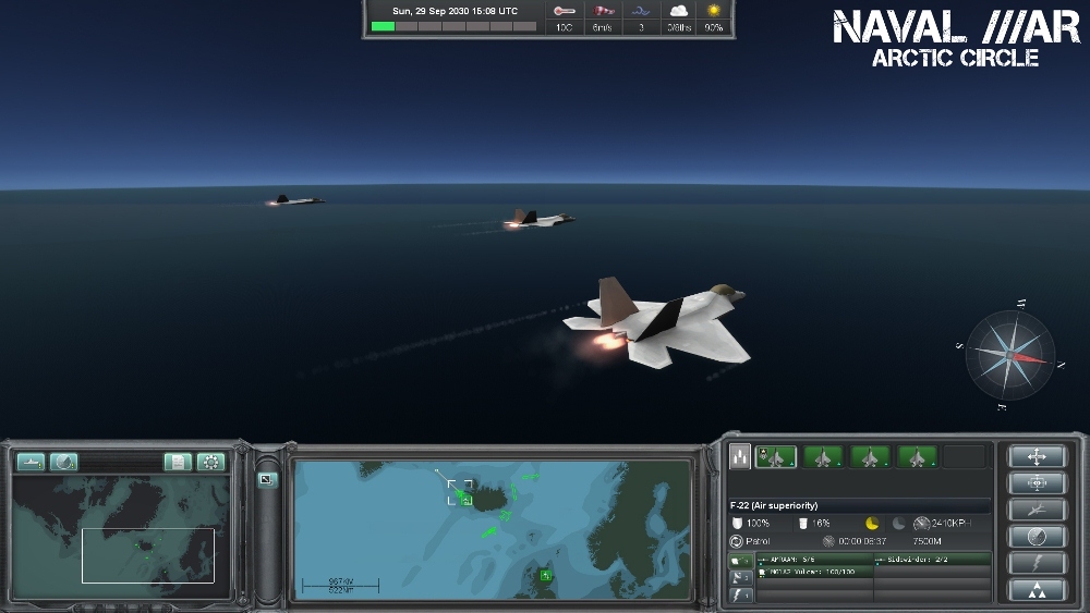 Скриншот из игры Naval War: Arctic Circle под номером 34