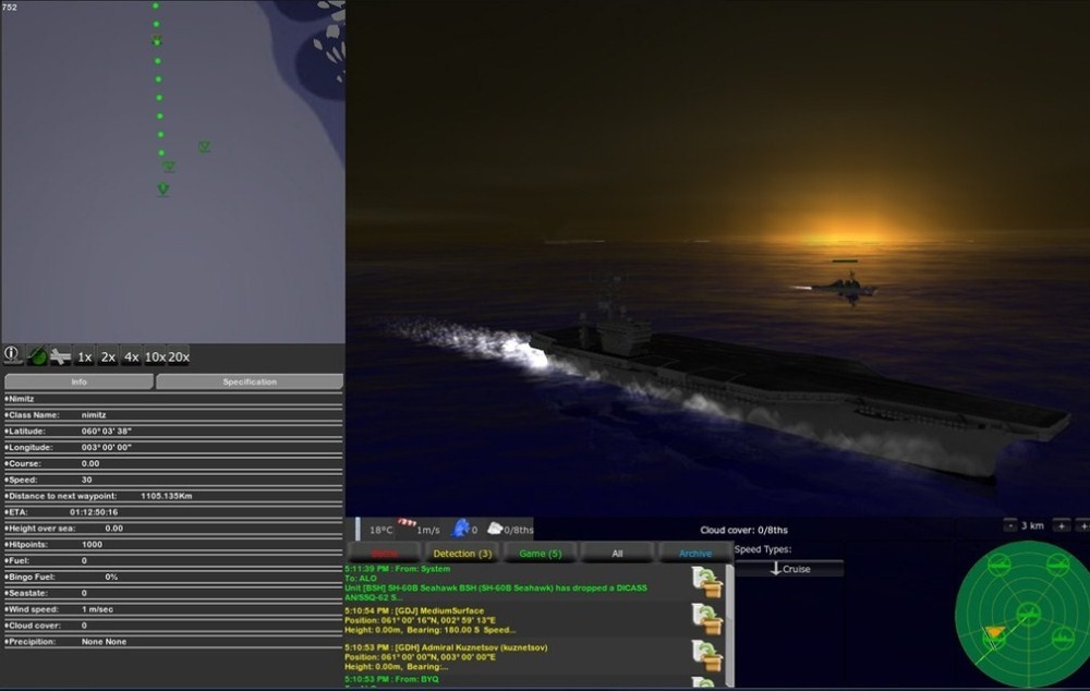 Скриншот из игры Naval War: Arctic Circle под номером 44