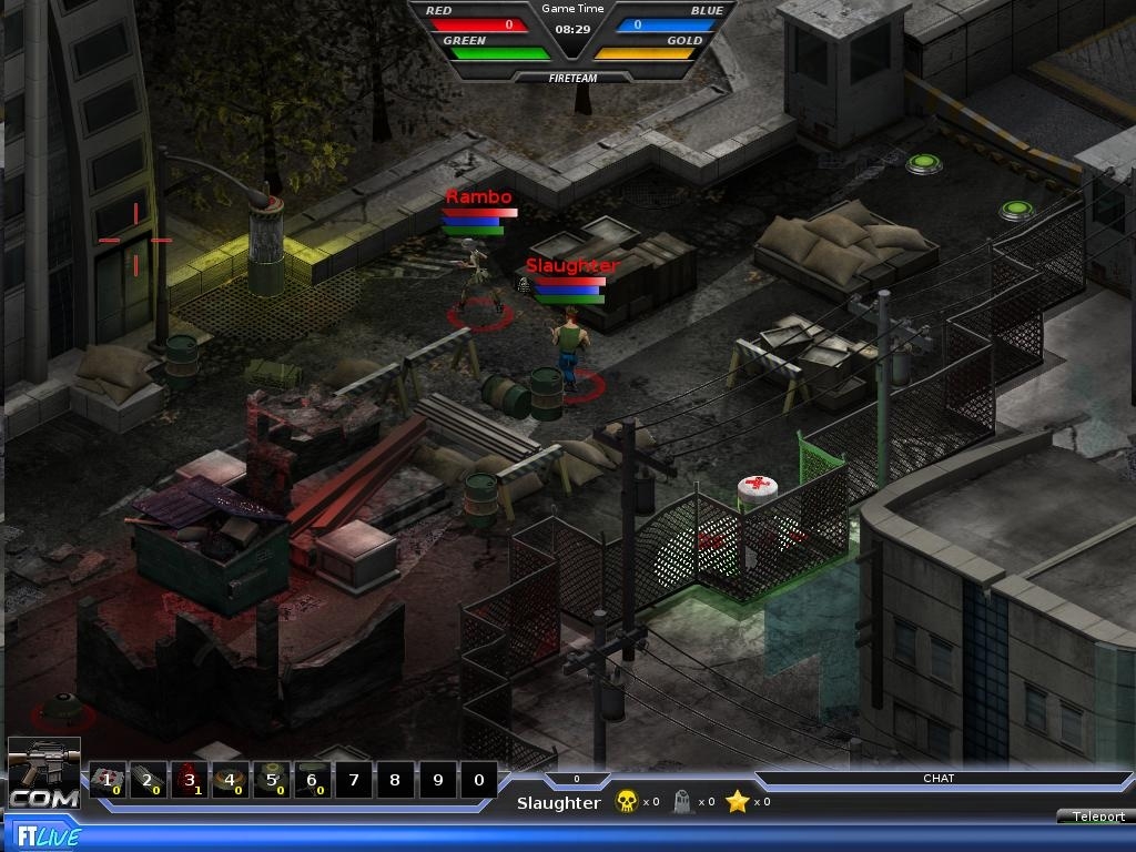 Скриншот из игры Fireteam Reloaded под номером 1