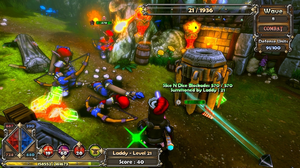 Скриншот из игры Dungeon Defenders под номером 30