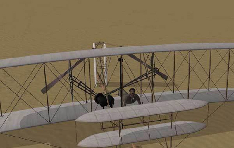 Скриншот из игры First Flight: The Wright Experience под номером 1