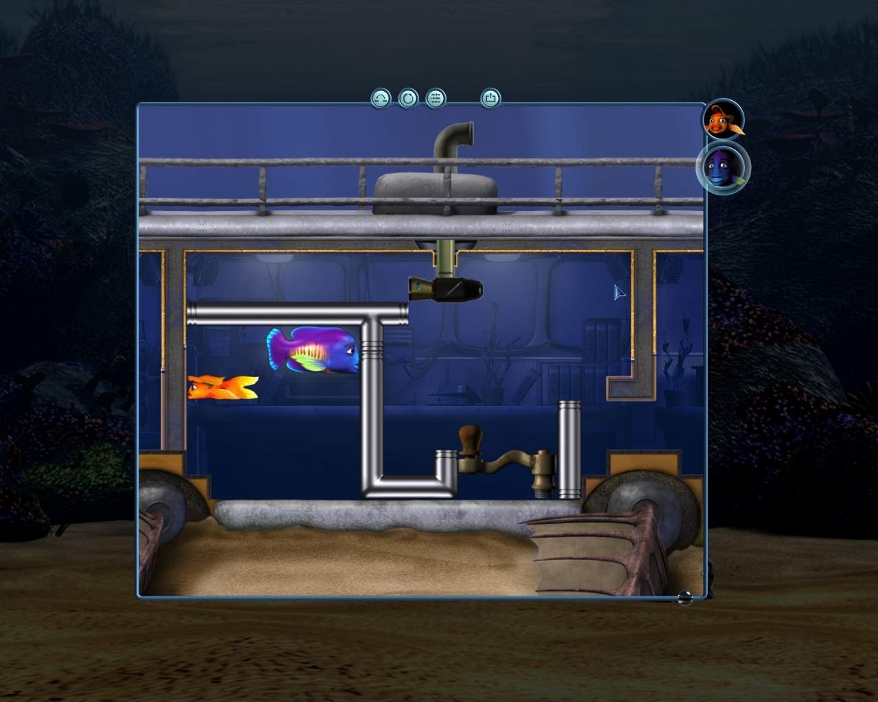 Скриншот из игры Fish Fillets 2 под номером 1