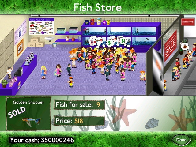 Скриншот из игры Fish Tycoon for Windows под номером 9