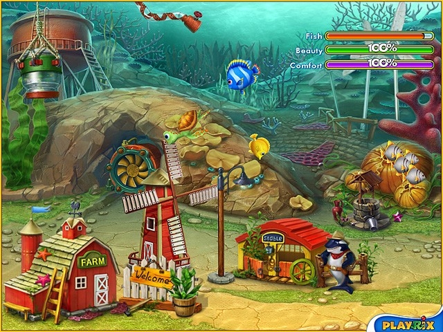 Скриншот из игры Fishdom 2 под номером 3