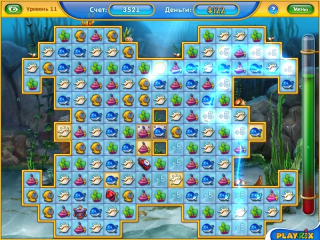 Скриншот из игры Fishdom 2 под номером 8