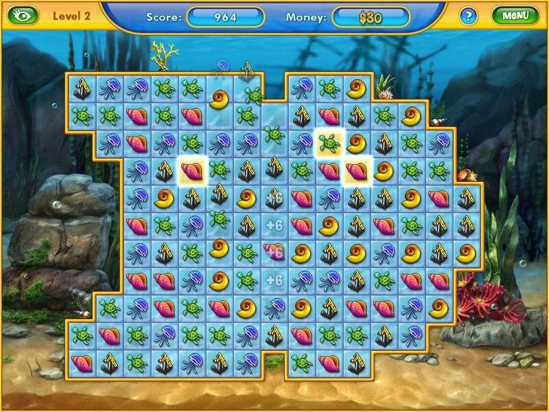 Скриншот из игры Fishdom 2 Premium Edition под номером 10