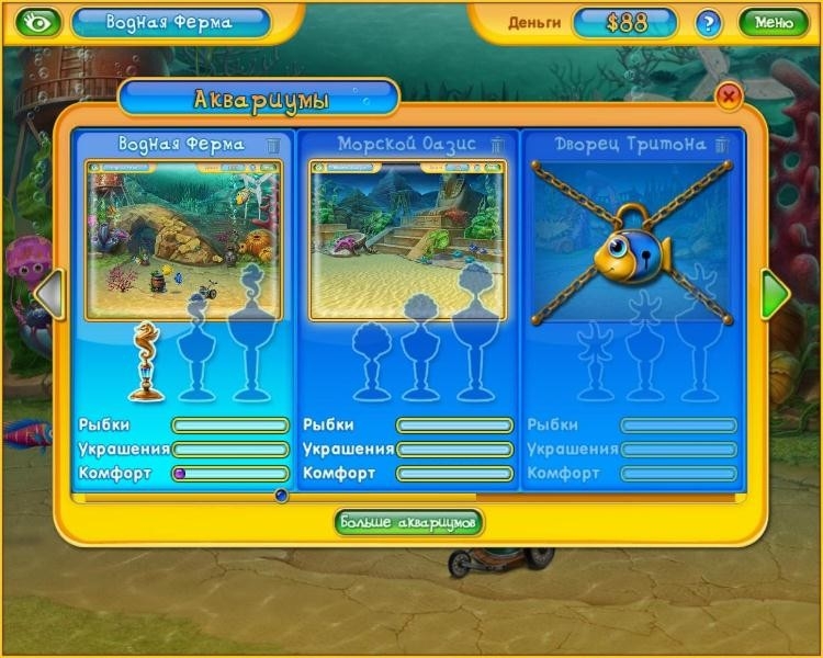 Скриншот из игры Fishdom 2 Premium Edition под номером 3