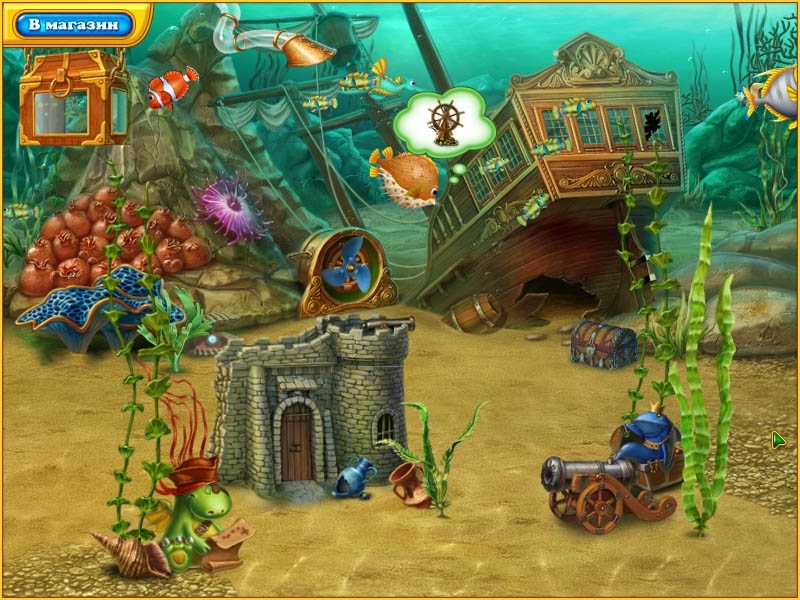Скриншот из игры Fishdom H2O: Hidden Odyssey под номером 1