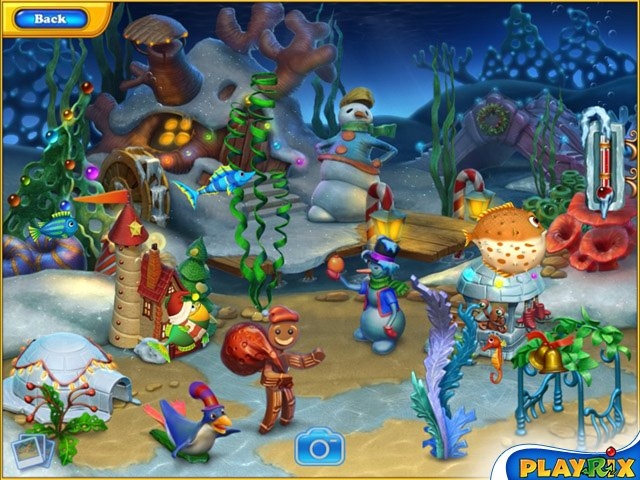 Скриншот из игры Fishdom: Frosty Splash под номером 1
