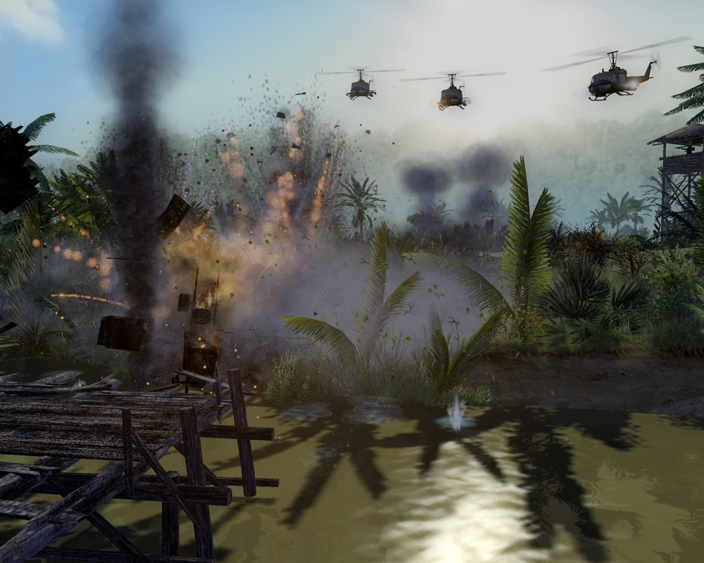 Скриншот из игры Men of War: Vietnam под номером 13