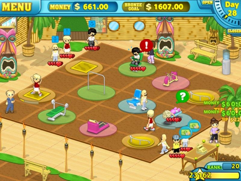 Скриншот из игры Fitness Frenzy под номером 11