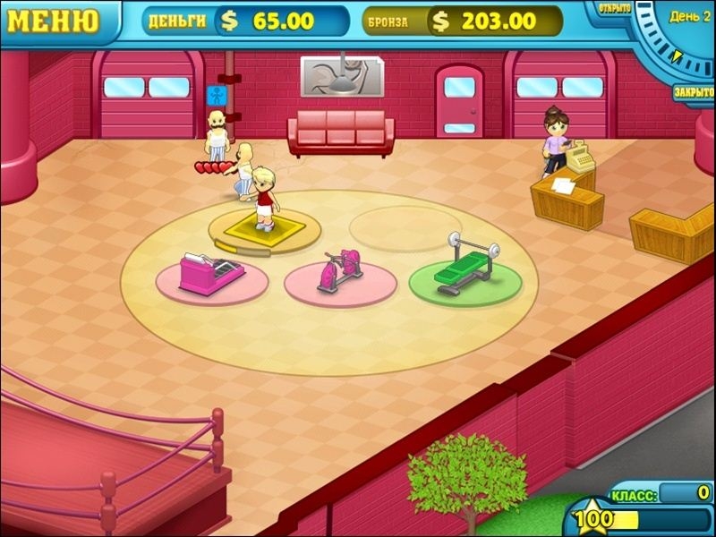 Скриншот из игры Fitness Frenzy под номером 5