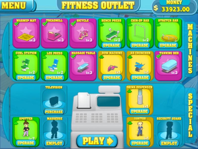 Скриншот из игры Fitness Frenzy под номером 8