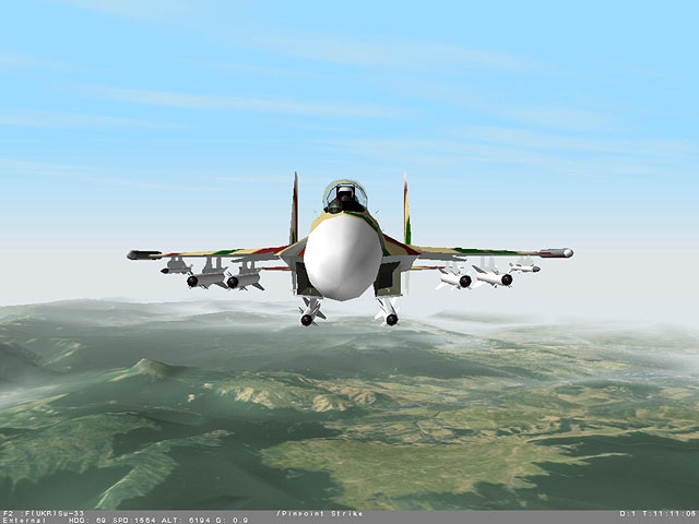 Скриншот из игры Flanker 2.0: Combat Flight Simulator под номером 12