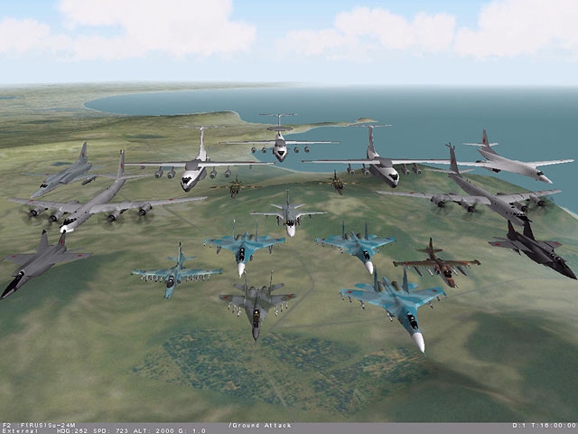 Скриншот из игры Flanker 2.0: Combat Flight Simulator под номером 2