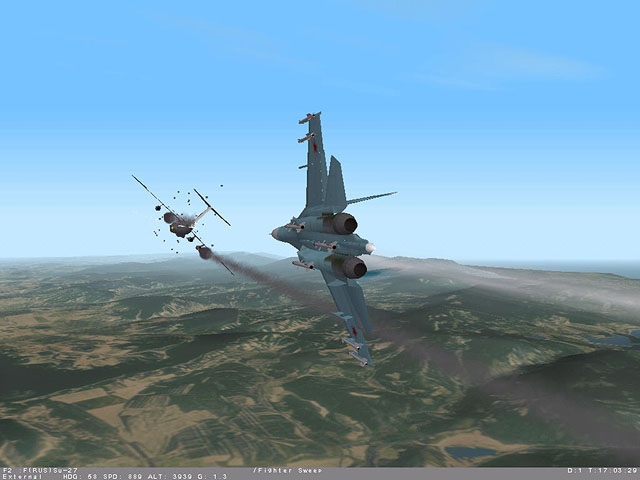 Скриншот из игры Flanker 2.0: Combat Flight Simulator под номером 4