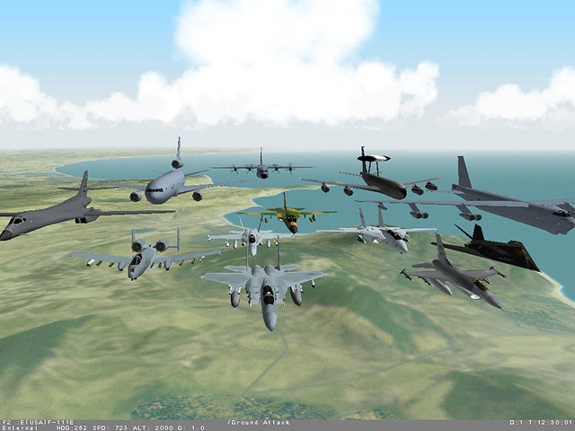 Скриншот из игры Flanker 2.0: Combat Flight Simulator под номером 7
