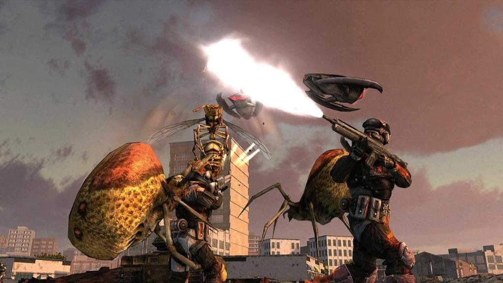 Скриншот из игры Earth Defense Force: Insect Armageddon под номером 22