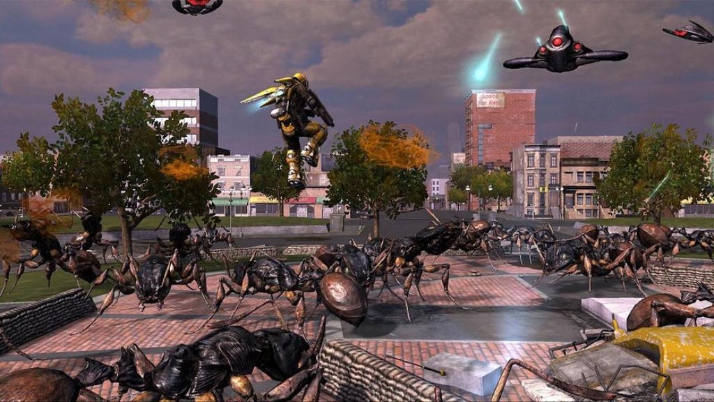 Скриншот из игры Earth Defense Force: Insect Armageddon под номером 23