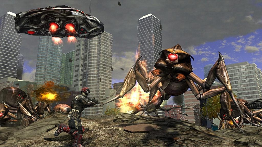 Скриншот из игры Earth Defense Force: Insect Armageddon под номером 47