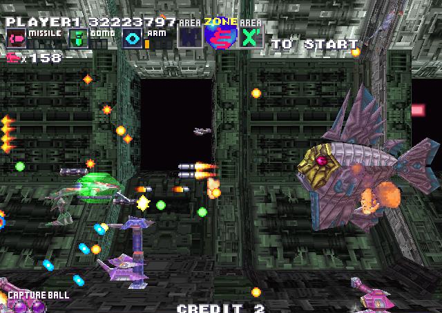 Скриншот из игры G-Darius под номером 2