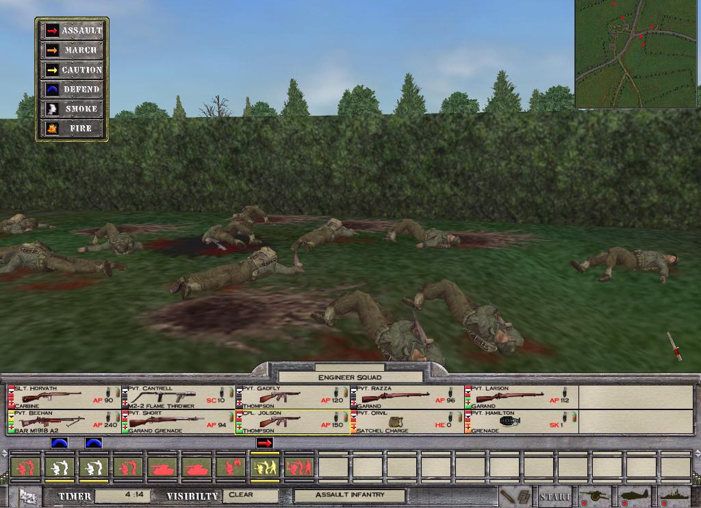 Скриншот из игры G.I. Combat: Episode I - Battle of Normandy под номером 1