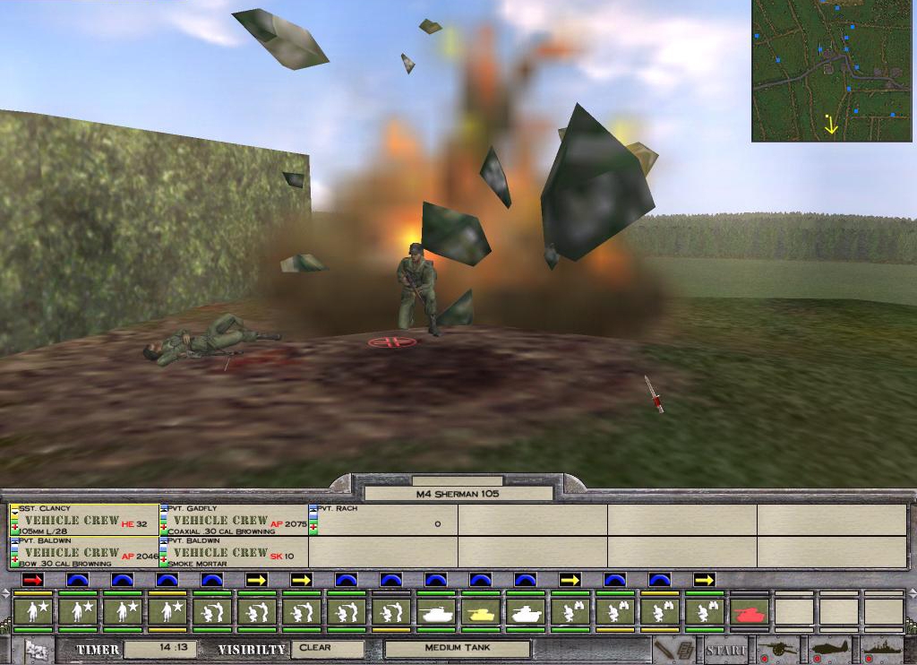 Скриншот из игры G.I. Combat: Episode I - Battle of Normandy под номером 4