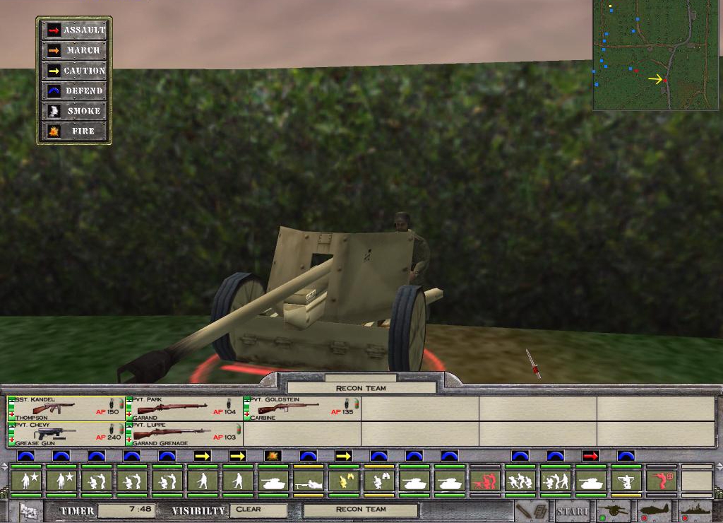 Скриншот из игры G.I. Combat: Episode I - Battle of Normandy под номером 5