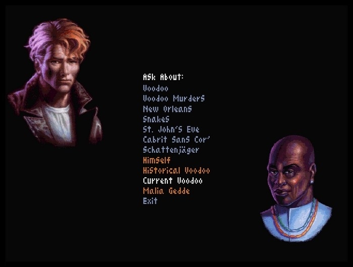 Скриншот из игры Gabriel Knight: Sins of the Fathers под номером 58