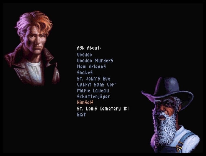 Скриншот из игры Gabriel Knight: Sins of the Fathers под номером 89