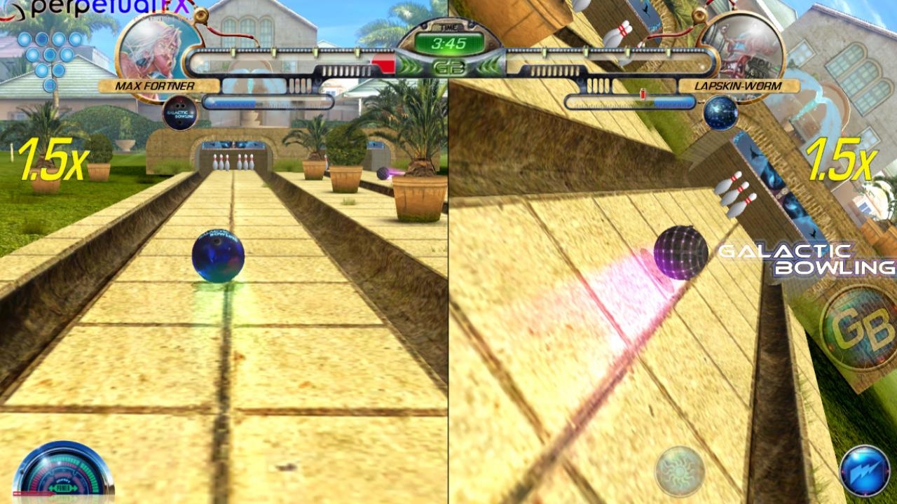 Скриншот из игры Galactic Bowling под номером 19
