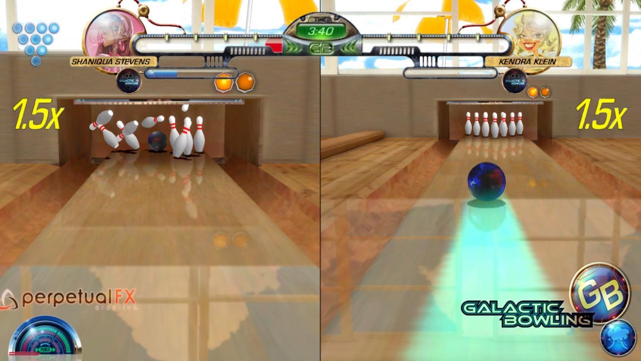 Скриншот из игры Galactic Bowling под номером 22
