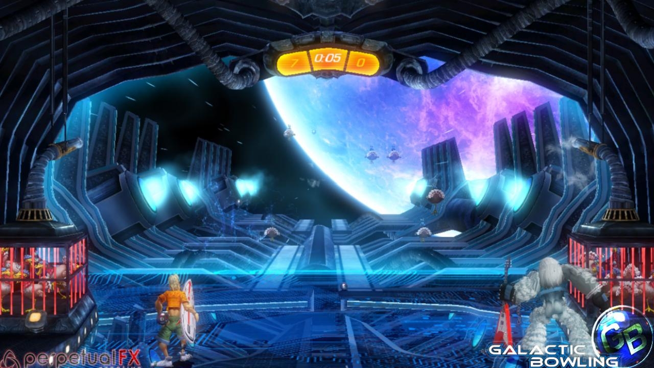 Скриншот из игры Galactic Bowling под номером 7