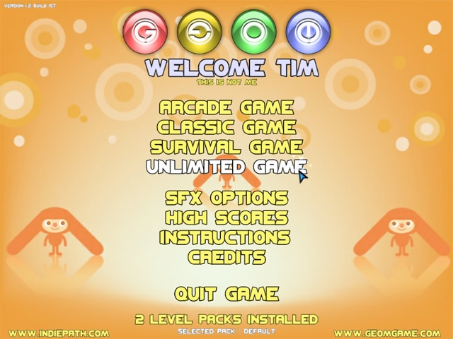 Скриншот из игры GEOM под номером 1