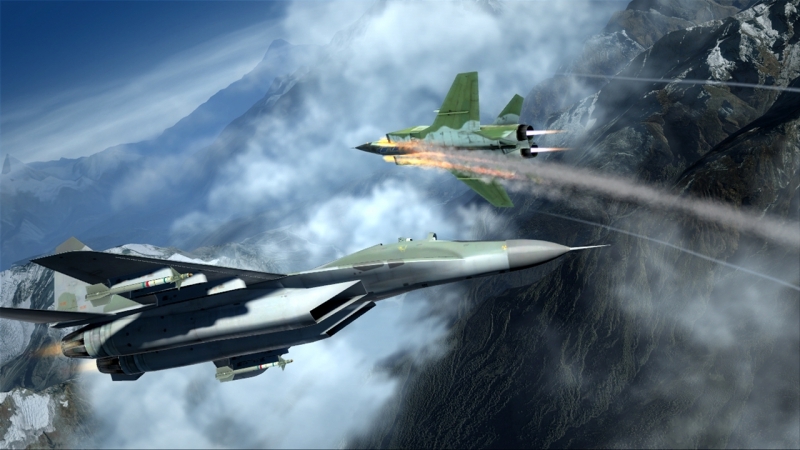 Скриншот из игры Tom Clancy’s H.A.W.X. 2 под номером 8