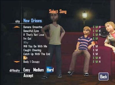Скриншот из игры Naked Brothers Band: The Video Game, The под номером 1