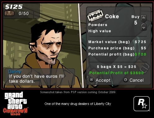 Скриншот из игры Grand Theft Auto: Chinatown Wars под номером 18