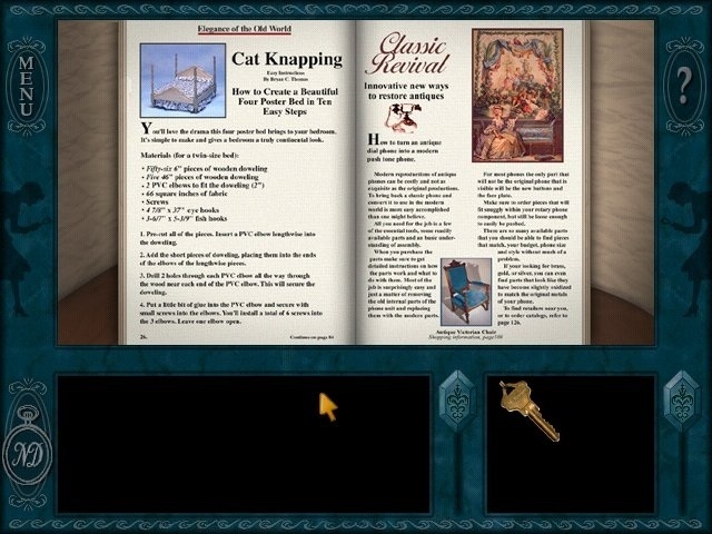 Скриншот из игры Nancy Drew: Message in a Haunted Mansion под номером 12